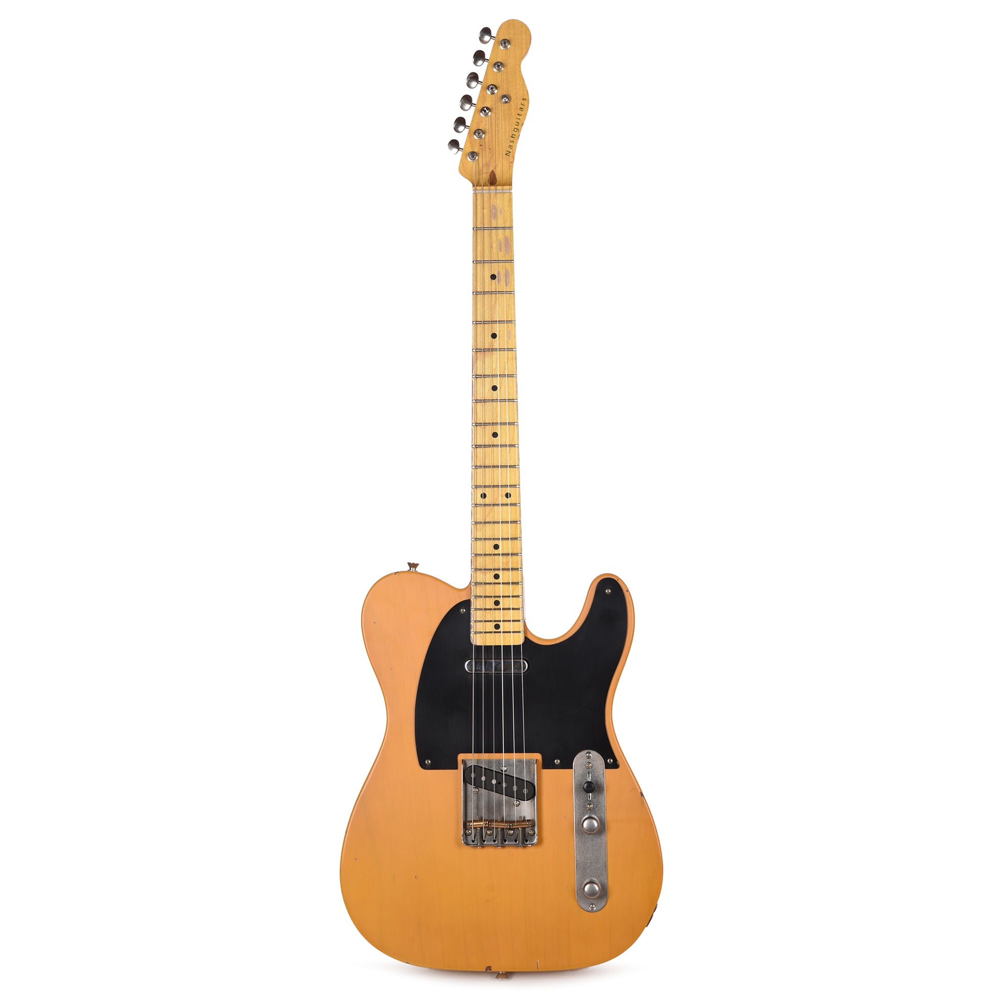 Nash T-52 Ash Butterscotch Blonde Light Relic Electric Guitars / Solid Body