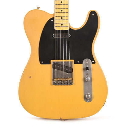 Nash T-52 Ash Butterscotch Blonde Light Relic w/Boat Neck Electric Guitars / Solid Body