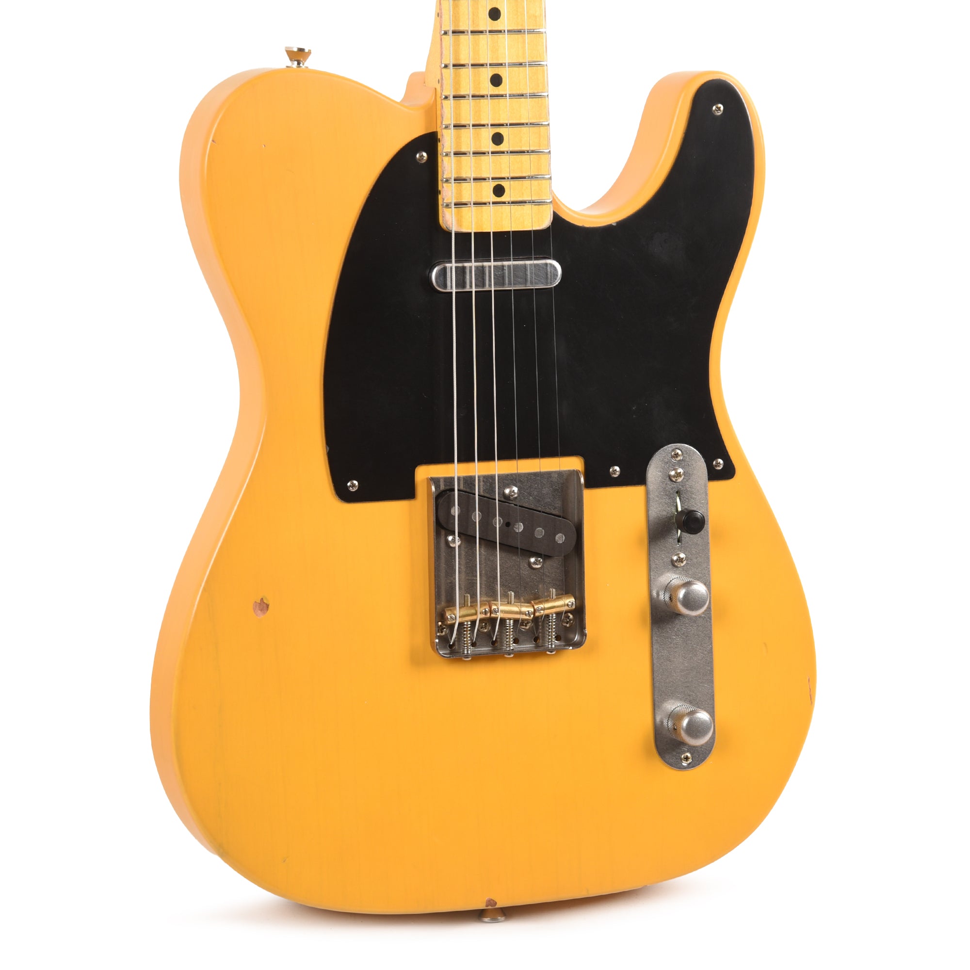 Nash T-52 Ash Butterscotch Blonde Light Relic w/Boat Neck Electric Guitars / Solid Body