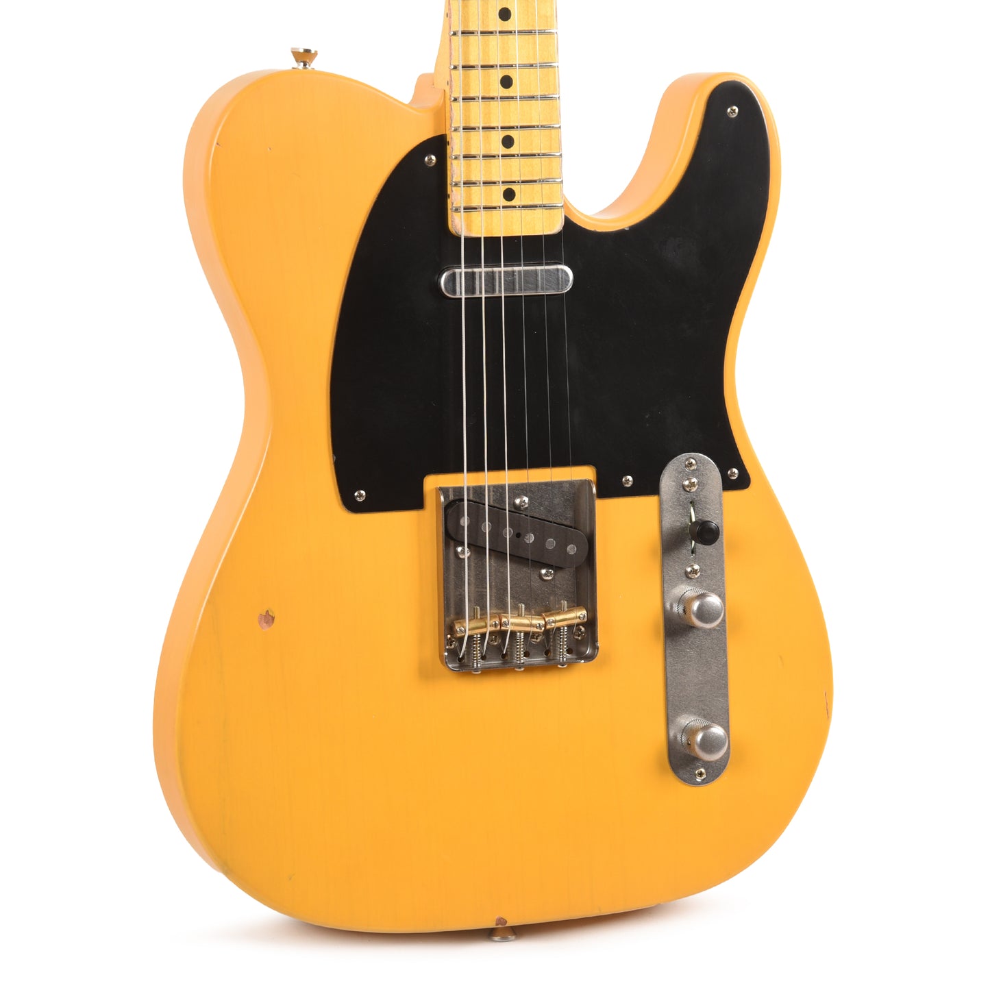 Nash T-52 Ash Butterscotch Blonde Light Relic w/Boat Neck Electric Guitars / Solid Body