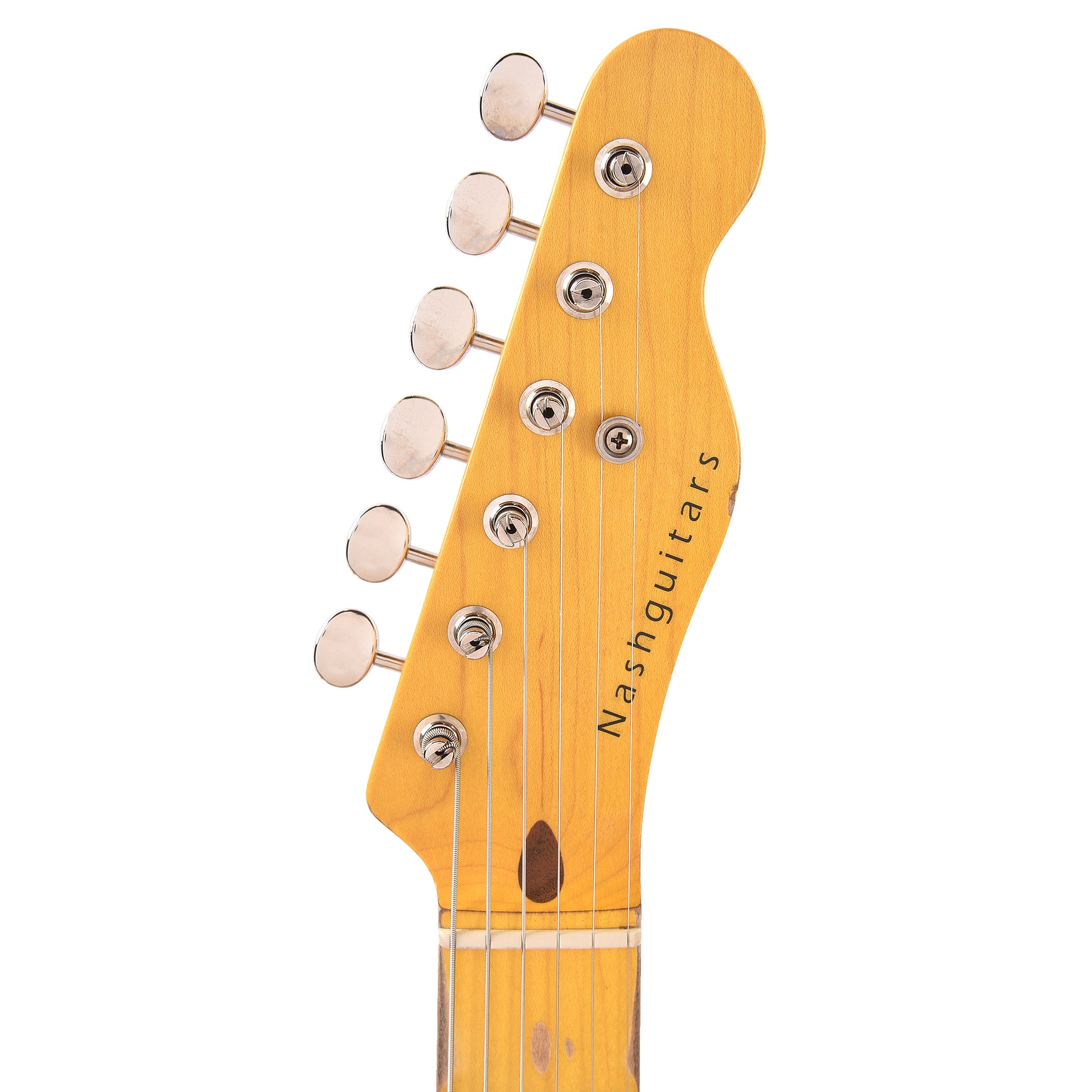 Nash T-52 Ash Butterscotch Blonde Light Relic w/Lollar Imperial Neck Humbucker Electric Guitars / Solid Body
