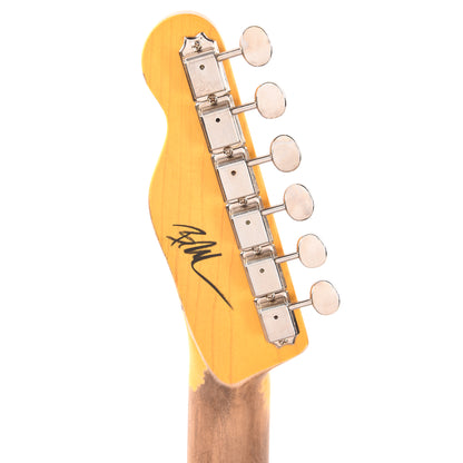 Nash T-52 Ash Butterscotch Blonde Light Relic w/Lollar Imperial Neck Humbucker Electric Guitars / Solid Body