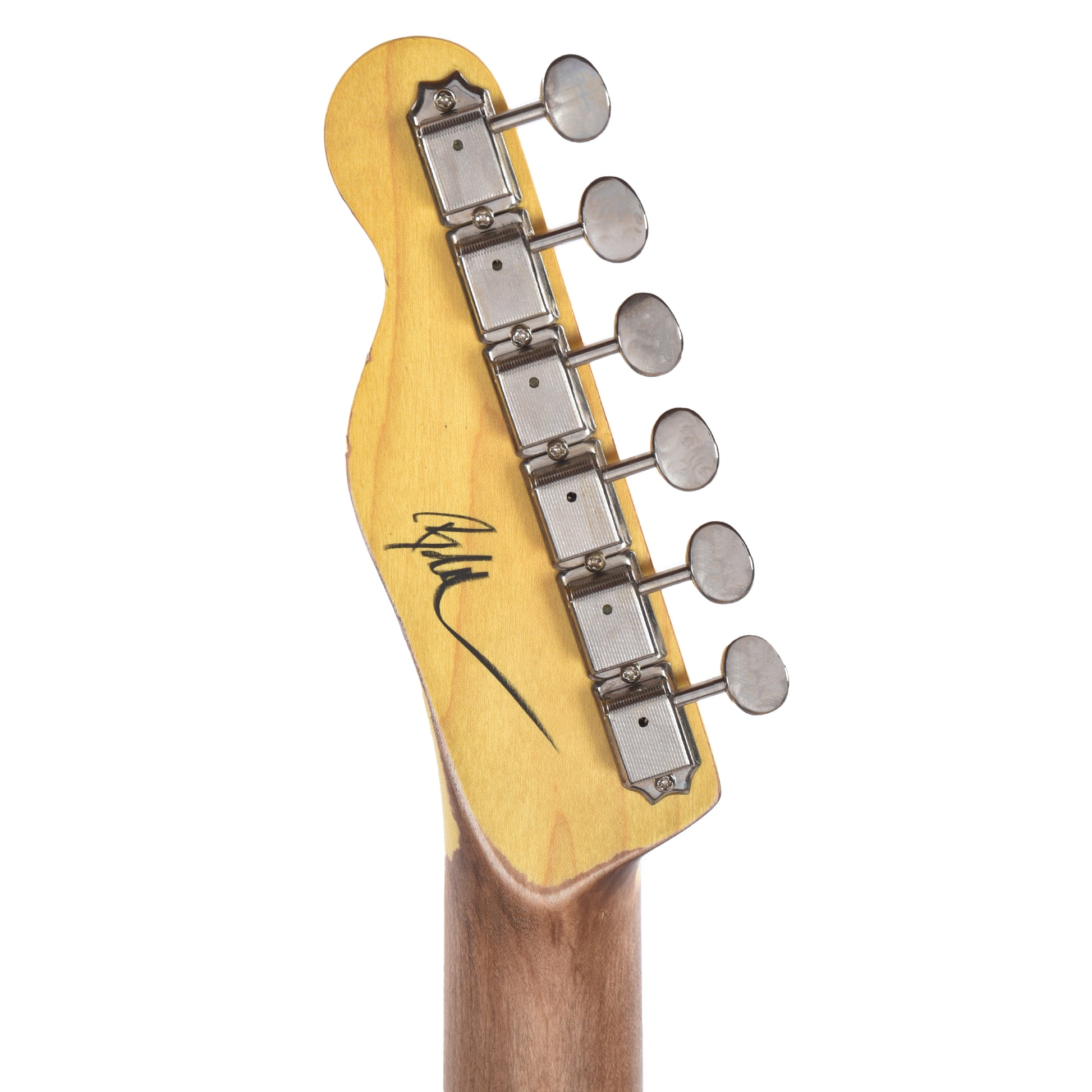 Nash T-52 Ash Butterscotch Blonde Medium Relic Electric Guitars / Solid Body