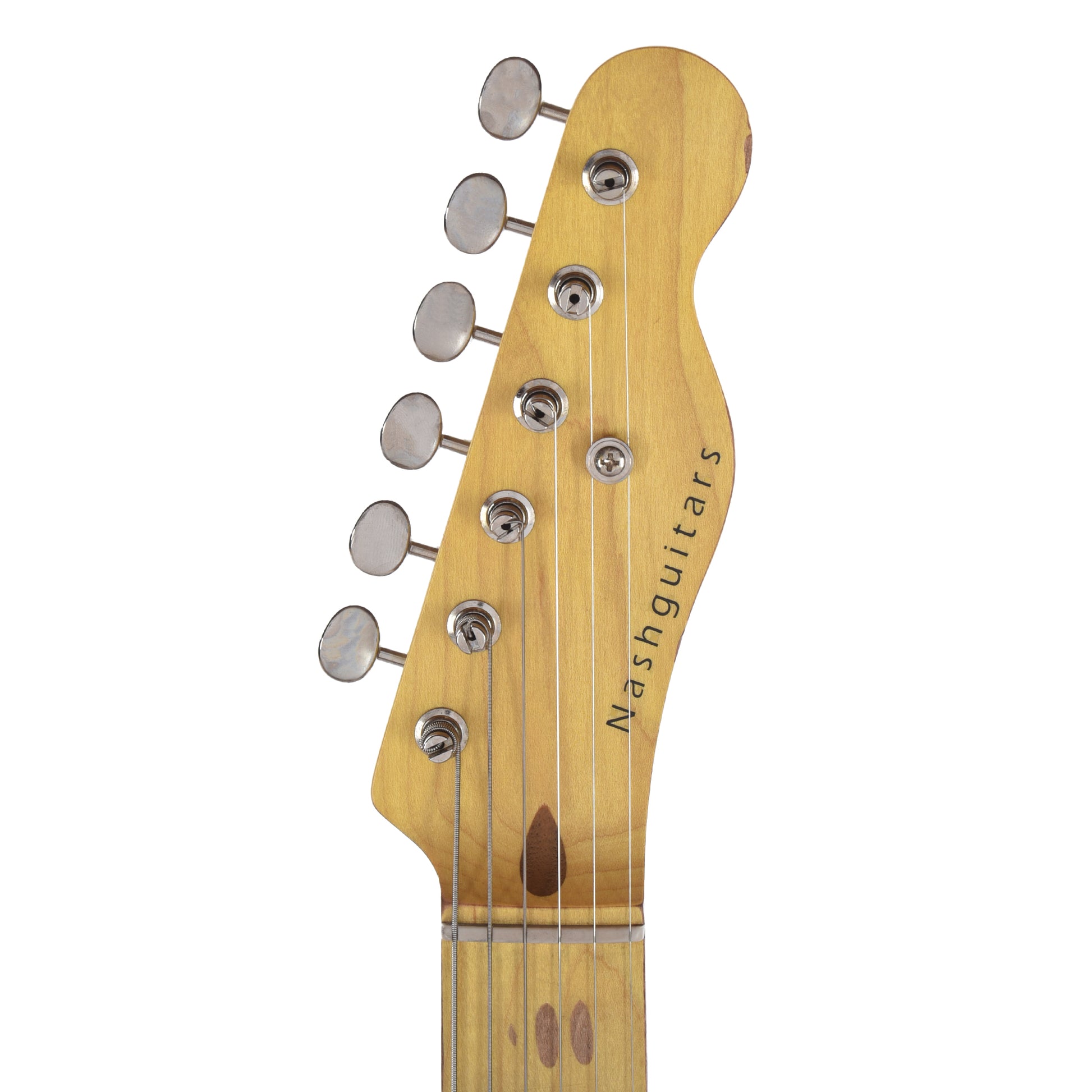 Nash T-52 Ash Butterscotch Blonde Medium Relic Electric Guitars / Solid Body
