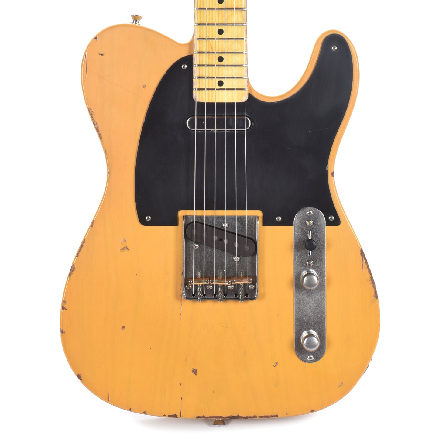 Nash T-52 Ash Butterscotch Blonde Medium Relic Electric Guitars / Solid Body