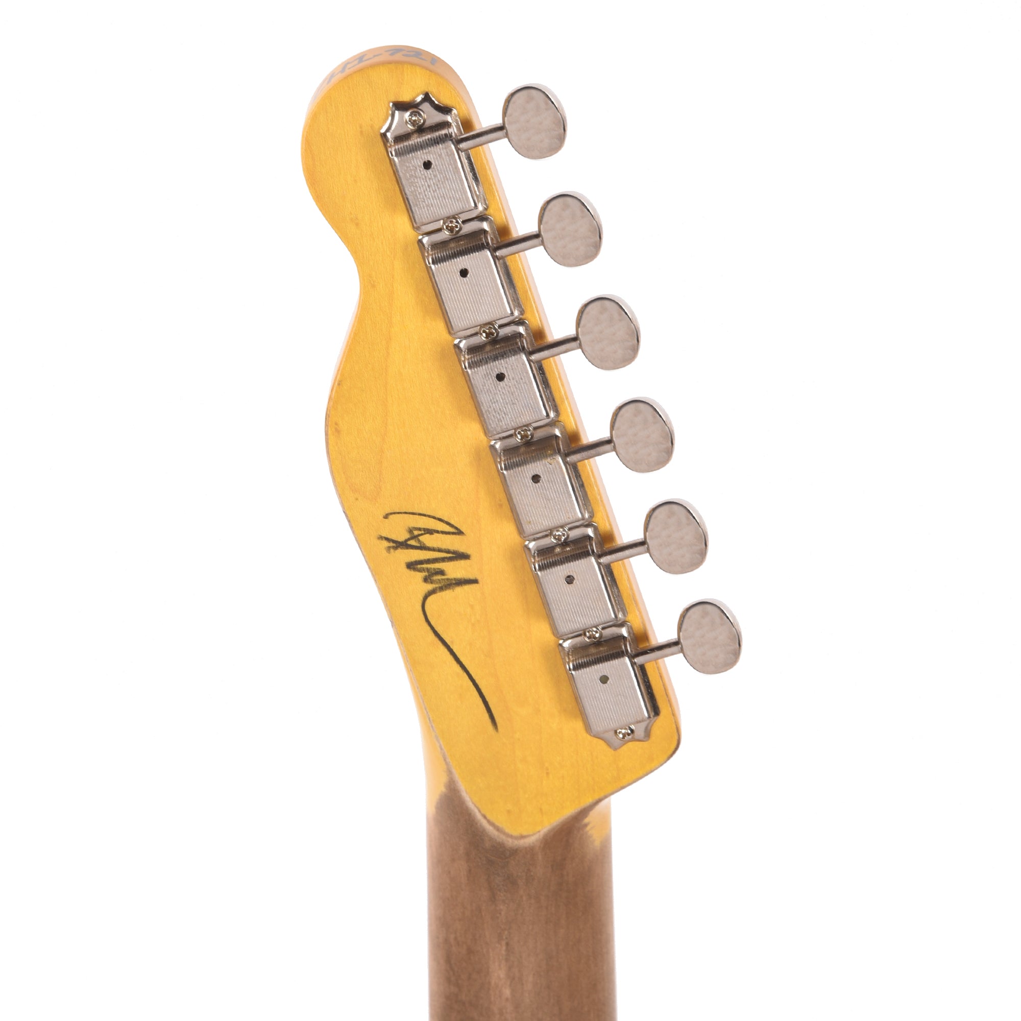 Nash T-52 Ash Butterscotch Blonde Medium Relic w/Lollar Imperial Neck Humbucker Electric Guitars / Solid Body
