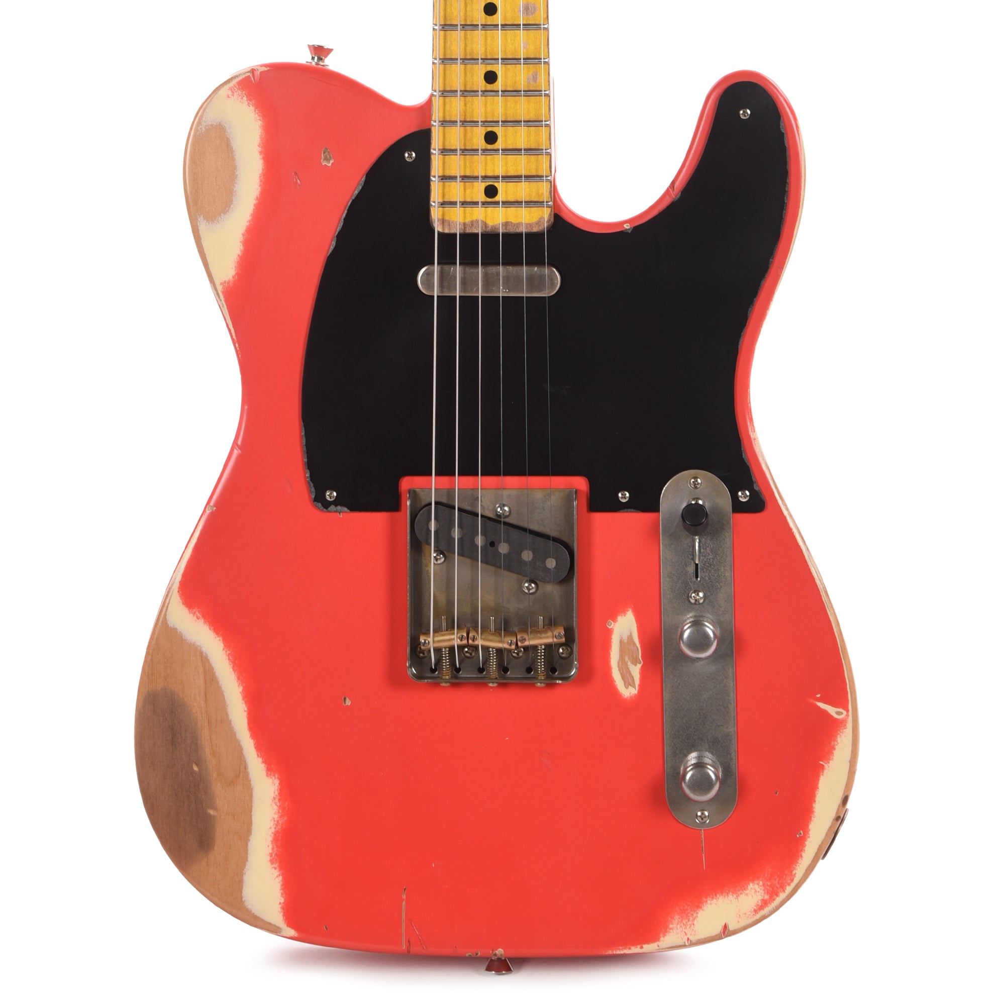 Nash T-52 Ash Fiesta Red Heavy Relic Electric Guitars / Solid Body