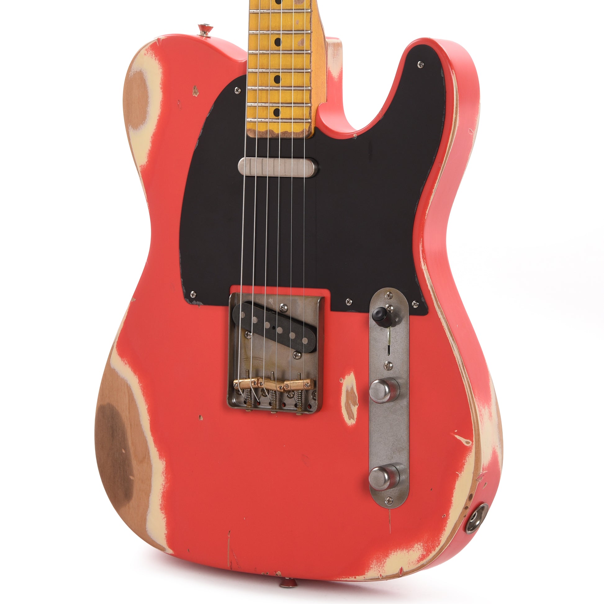 Nash T-52 Ash Fiesta Red Heavy Relic Electric Guitars / Solid Body