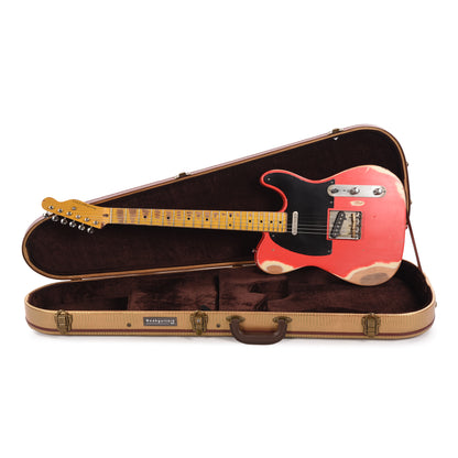 Nash T-52 Ash Fiesta Red Heavy Relic Electric Guitars / Solid Body