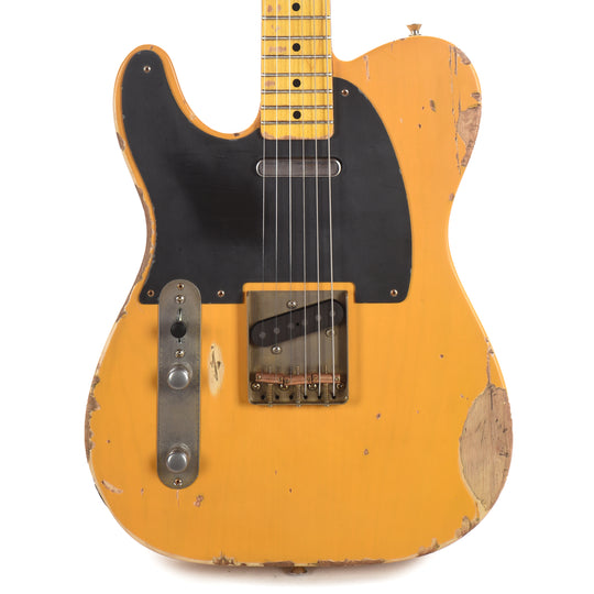 Nash T-52 Butterscotch Blonde Heavy Relic LEFTY Electric Guitars / Solid Body