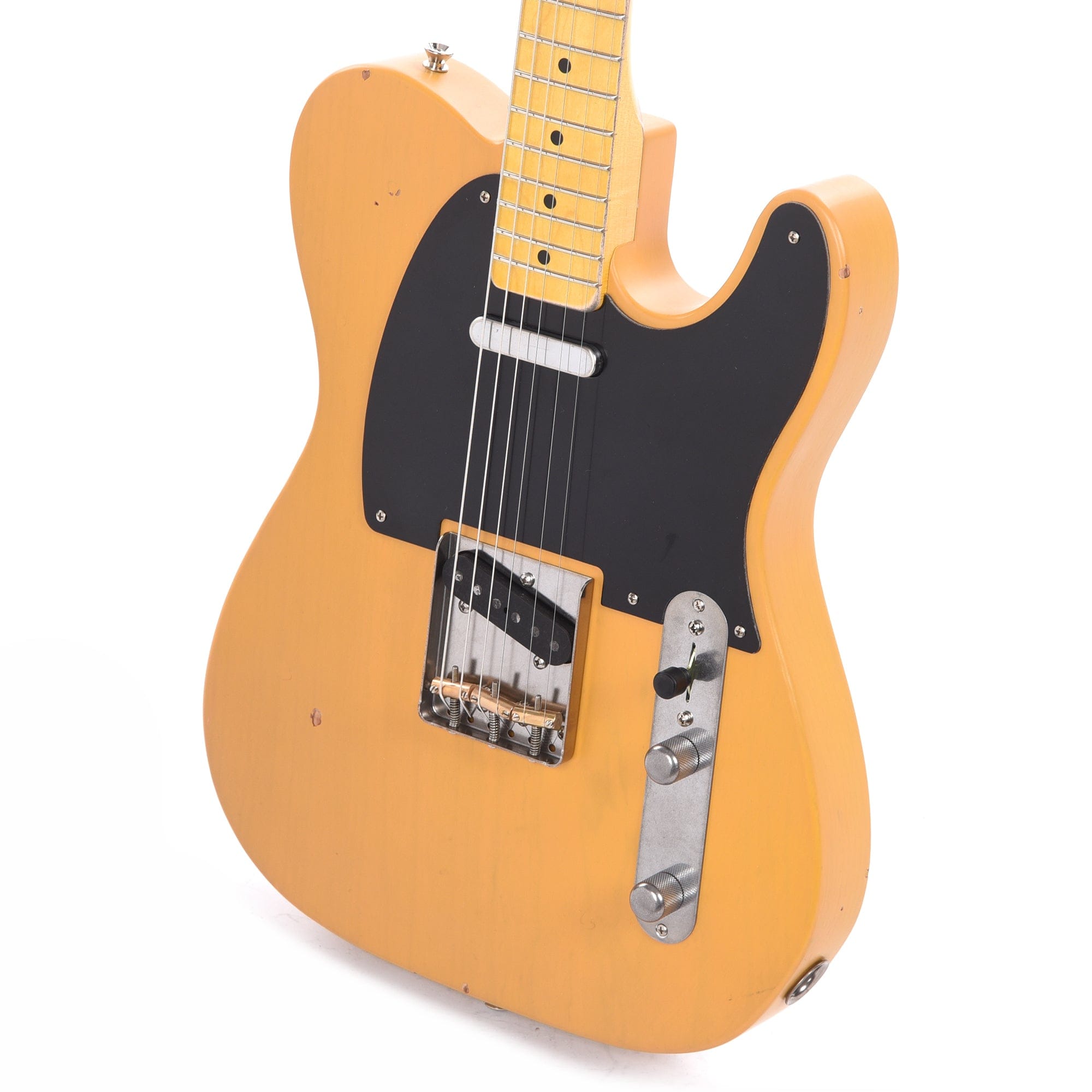 Nash T-52 Butterscotch Blonde Light Relic w/1-Ply Black Pickguard, & Lollar Pickups Electric Guitars / Solid Body