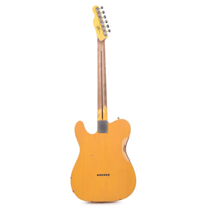 Nash T-52 Butterscotch Blonde Medium Relic w/1-Ply Black Pickguard & Lollar Charlie Christian Electric Guitars / Solid Body