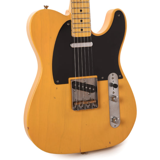 Nash T-52 Butterscotch Blonde w/ Light Aging & Nautilus Neck Electric Guitars / Solid Body
