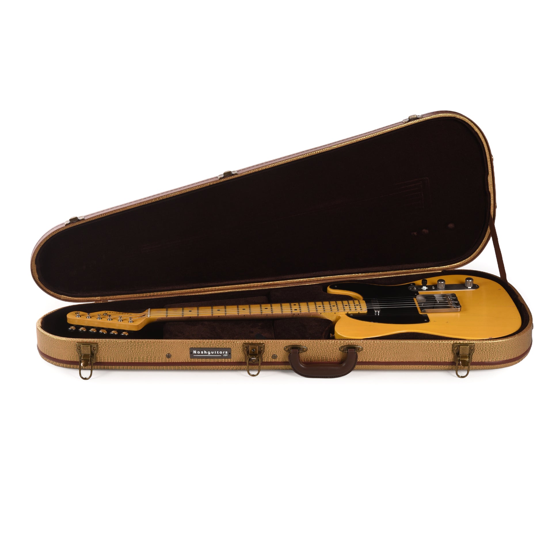 Nash T-52 Butterscotch Blonde w/ Light Aging & Nautilus Neck Electric Guitars / Solid Body