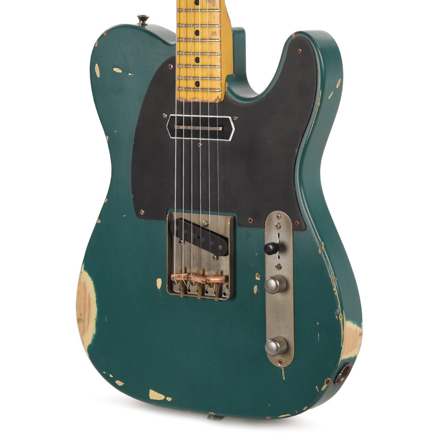 Nash T-52 CC Ash British Racing Green Heavy Relic Electric Guitars / Solid Body