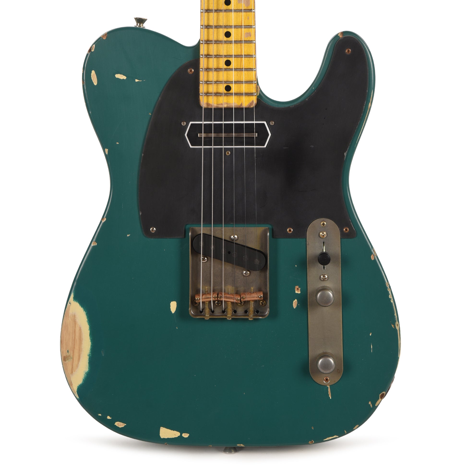 Nash T-52 CC Ash British Racing Green Heavy Relic Electric Guitars / Solid Body