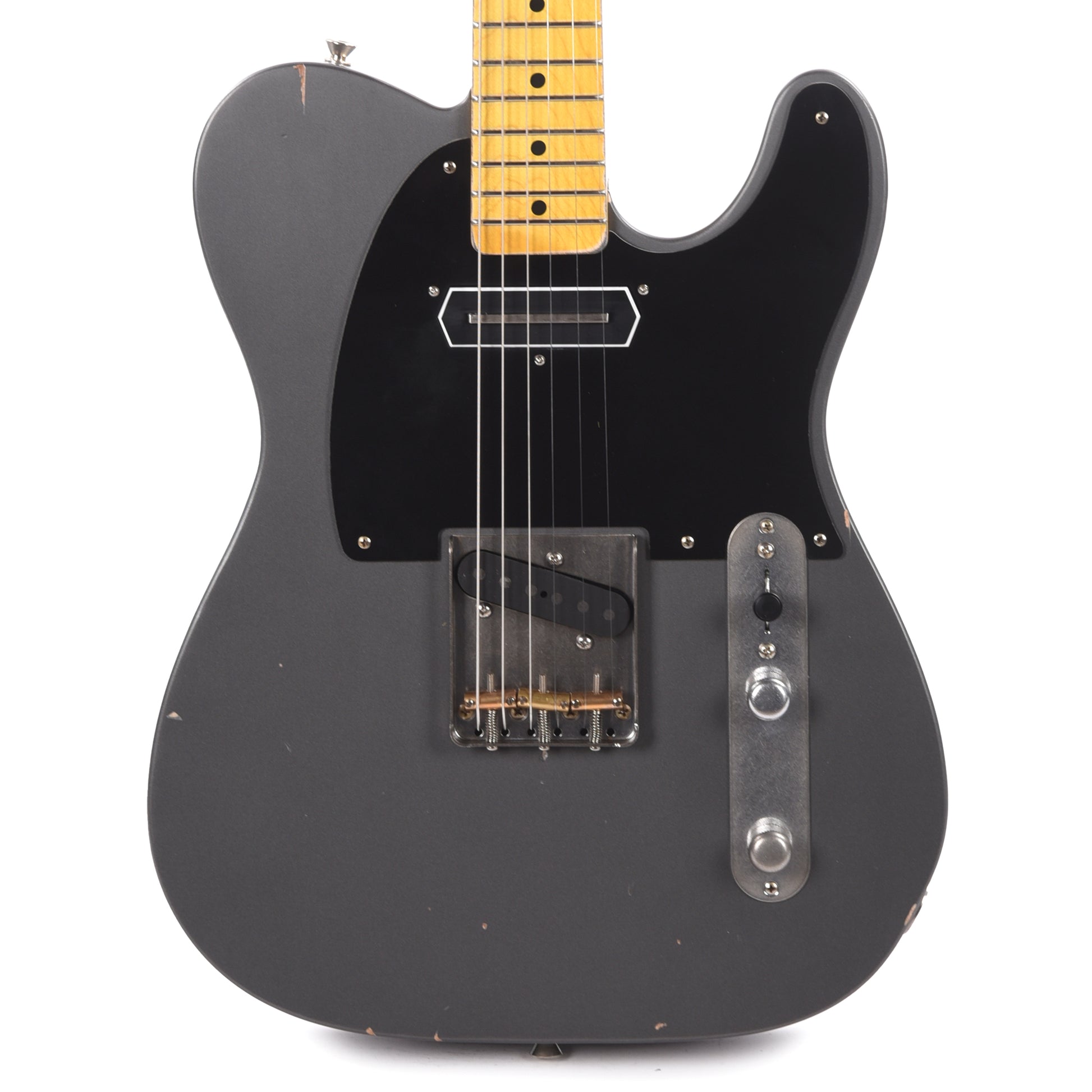 Nash T-52 CC Ash Charcoal Frost Metallic Light Relic Electric Guitars / Solid Body