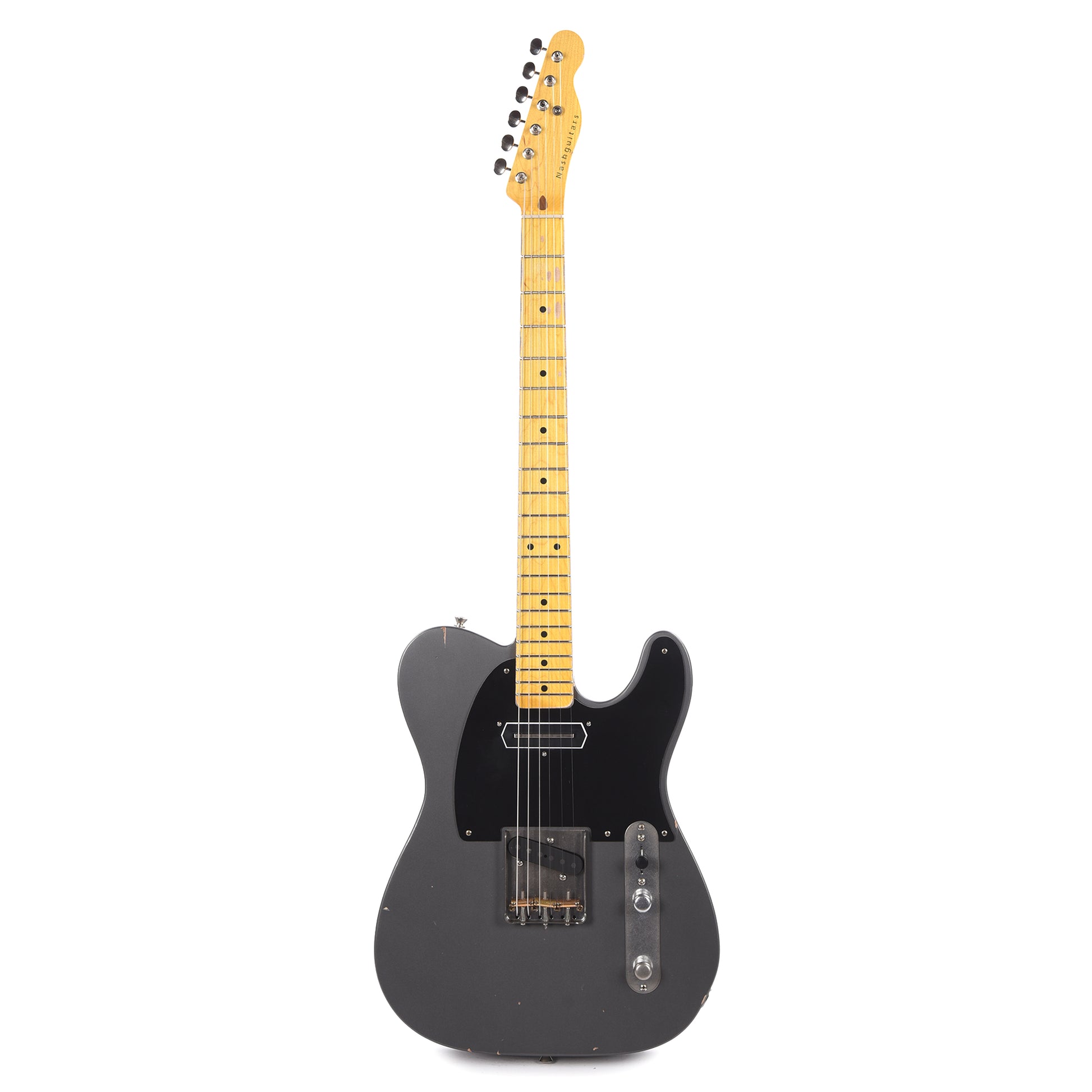 Nash T-52 CC Ash Charcoal Frost Metallic Light Relic Electric Guitars / Solid Body