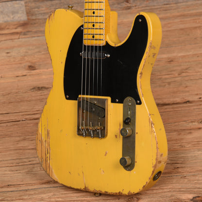 Nash T-52 Heavy Relic Butterscotch Blonde Electric Guitars / Solid Body