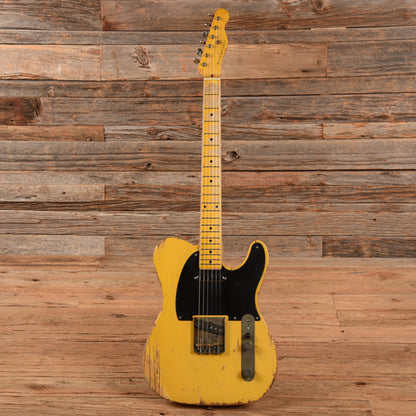 Nash T-52 Heavy Relic Butterscotch Blonde Electric Guitars / Solid Body