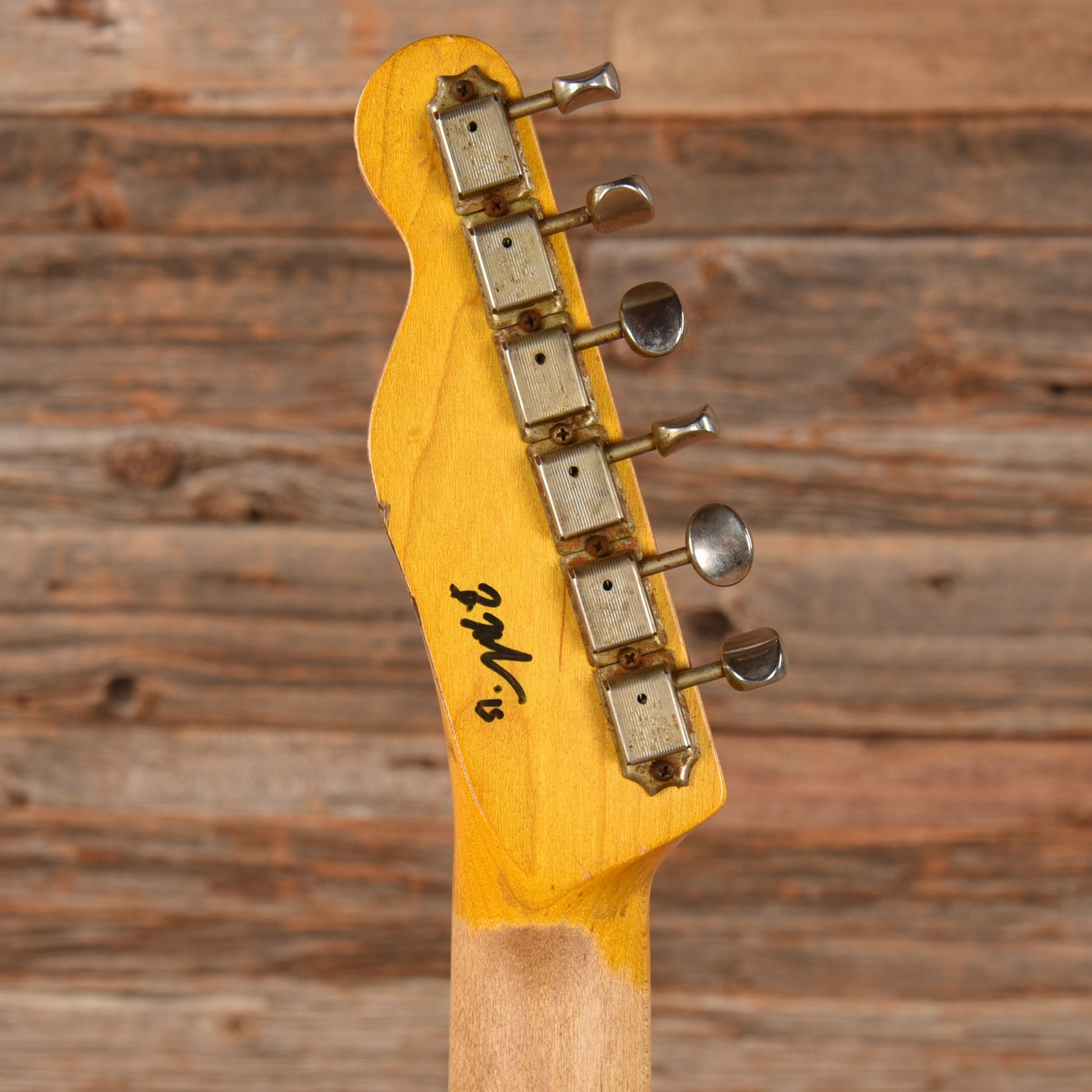 Nash T-52 Heavy Relic Butterscotch Blonde Electric Guitars / Solid Body
