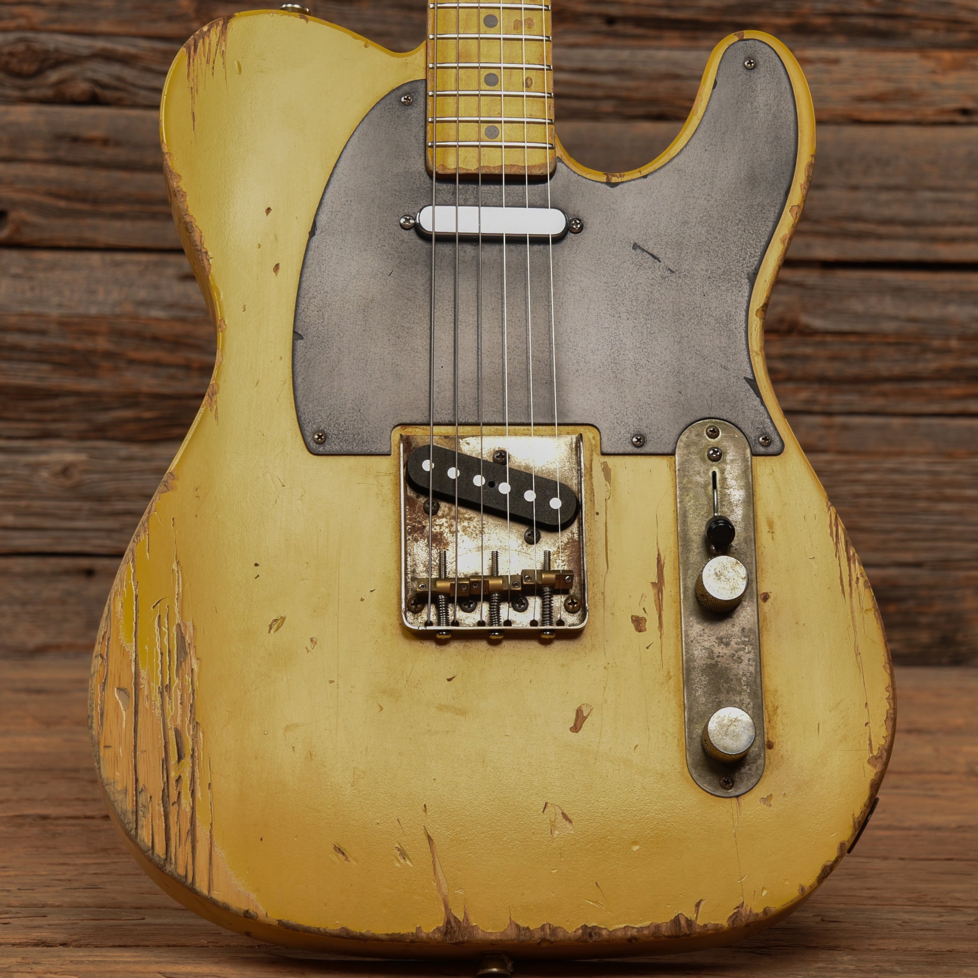 Nash T-52 Heavy Relic Butterscotch Blonde Electric Guitars / Solid Body