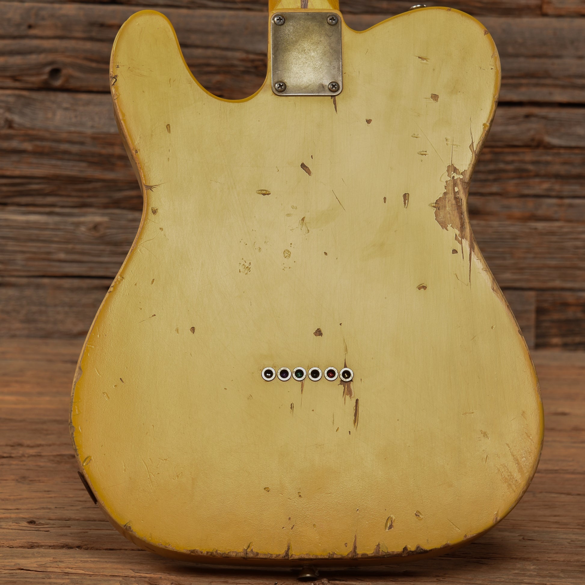 Nash T-52 Heavy Relic Butterscotch Blonde Electric Guitars / Solid Body