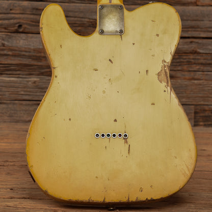 Nash T-52 Heavy Relic Butterscotch Blonde Electric Guitars / Solid Body