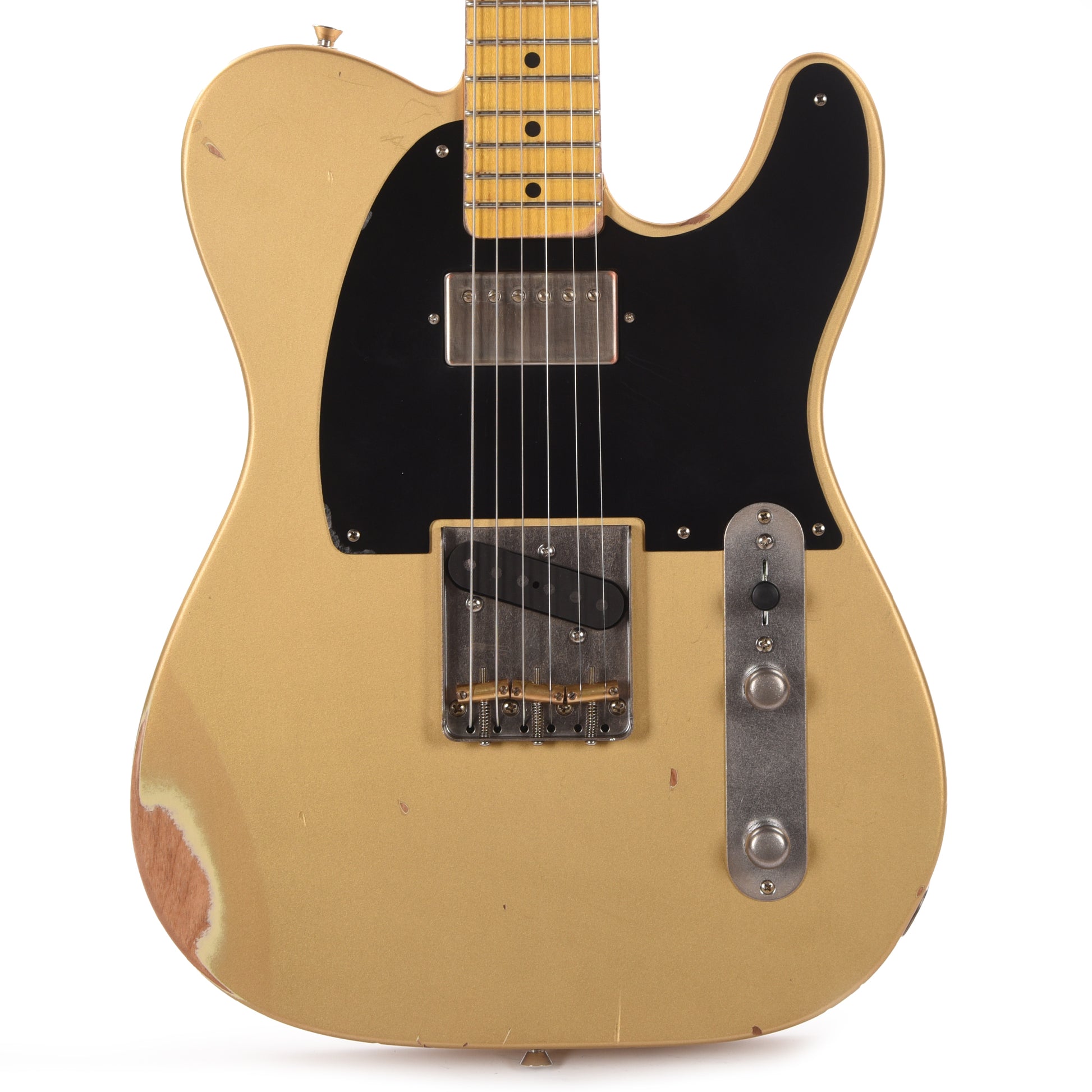 Nash T-52 HS Aztec Gold Medium Relic Electric Guitars / Solid Body