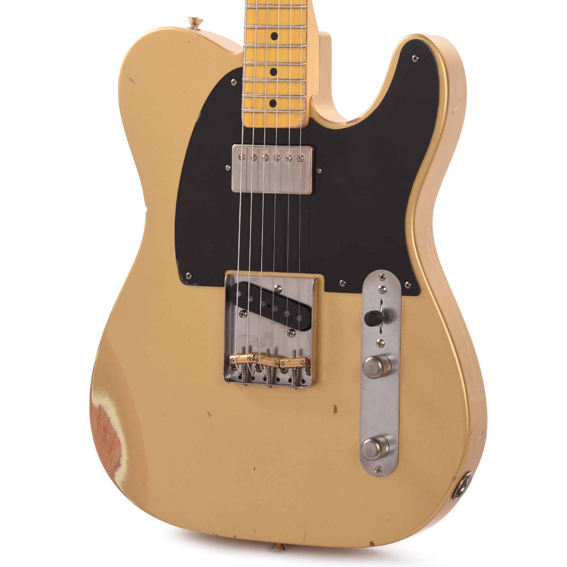 Nash T-52 HS Aztec Gold Medium Relic Electric Guitars / Solid Body