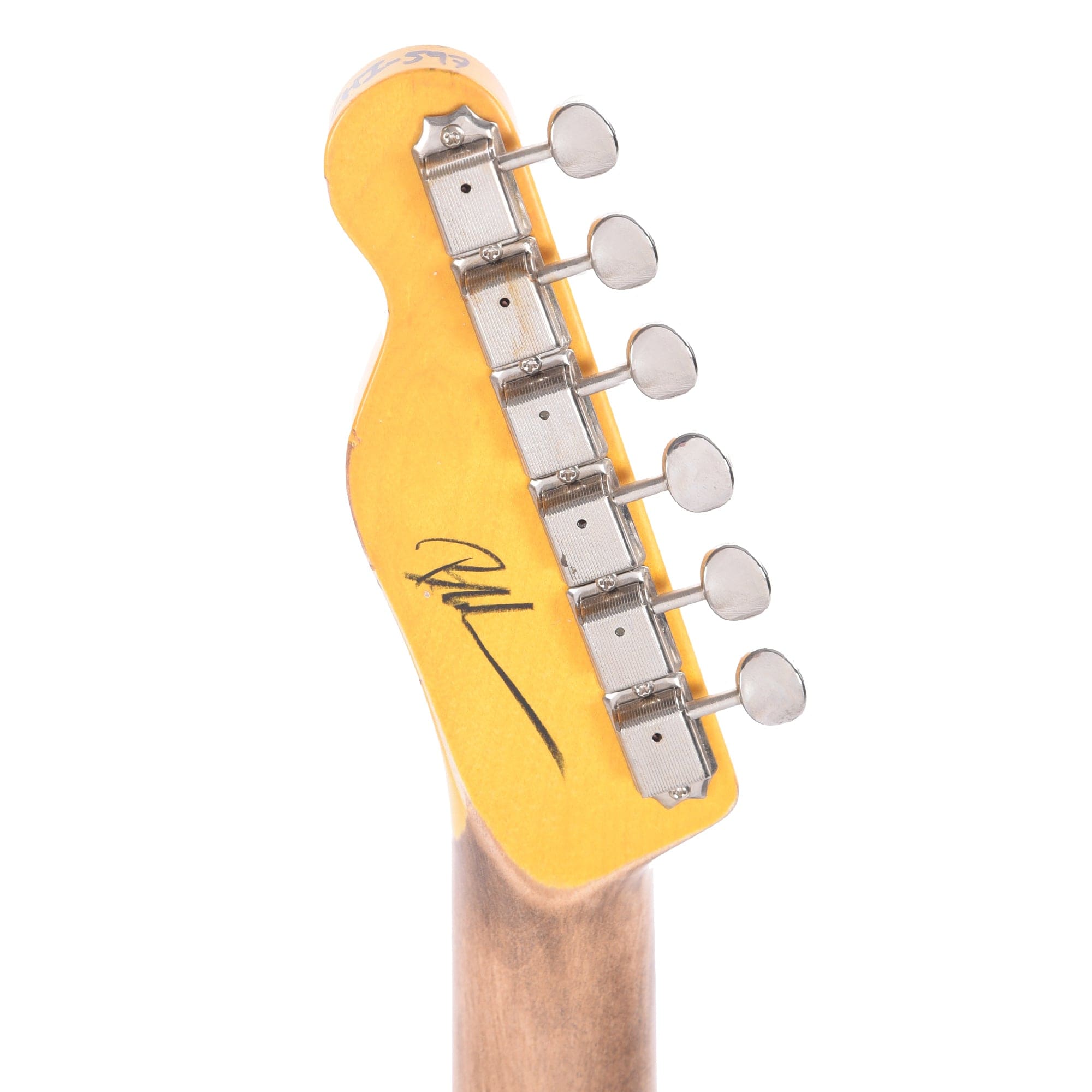 Nash T-52 HS Black Heavy Relic w/1-Ply Black Pickguard, & Lollar Pickups Electric Guitars / Solid Body