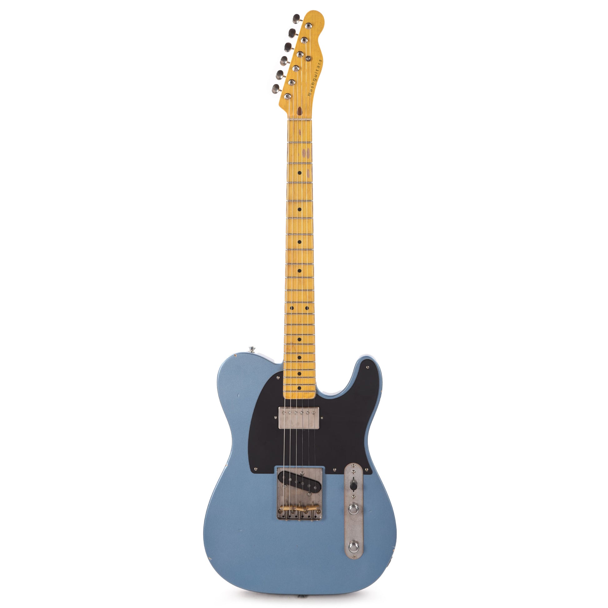 Nash T-52 HS Ice Blue Metallic Light Relic Electric Guitars / Solid Body