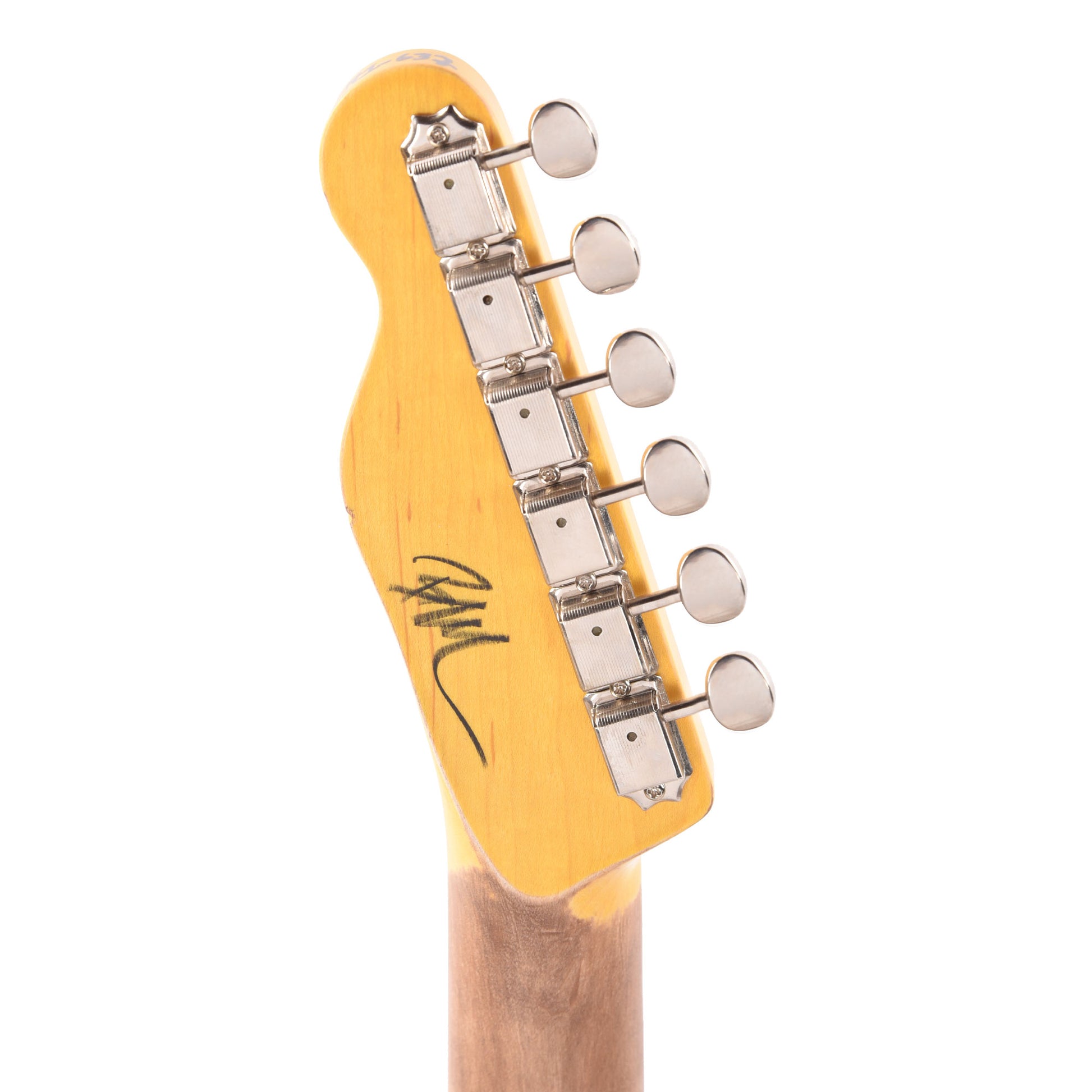 Nash T-52 HS Ice Blue Metallic Light Relic Electric Guitars / Solid Body