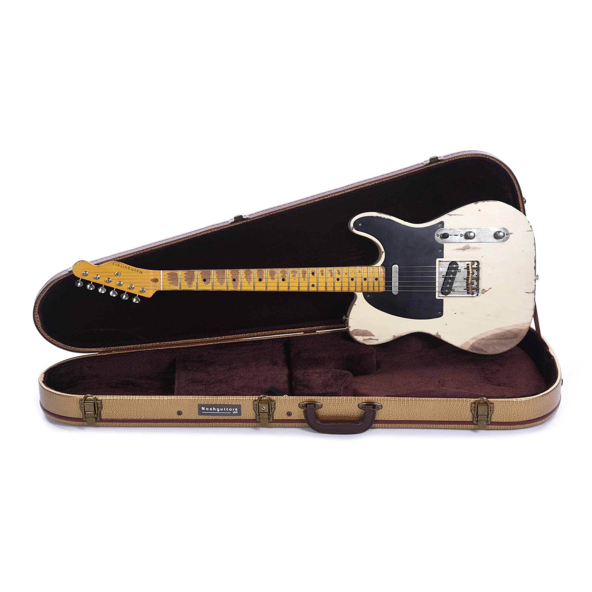 Nash T-52 HS Mary Kaye Heavy Relic w/1-Ply Black Pickguard & Lollar Pickups Electric Guitars / Solid Body