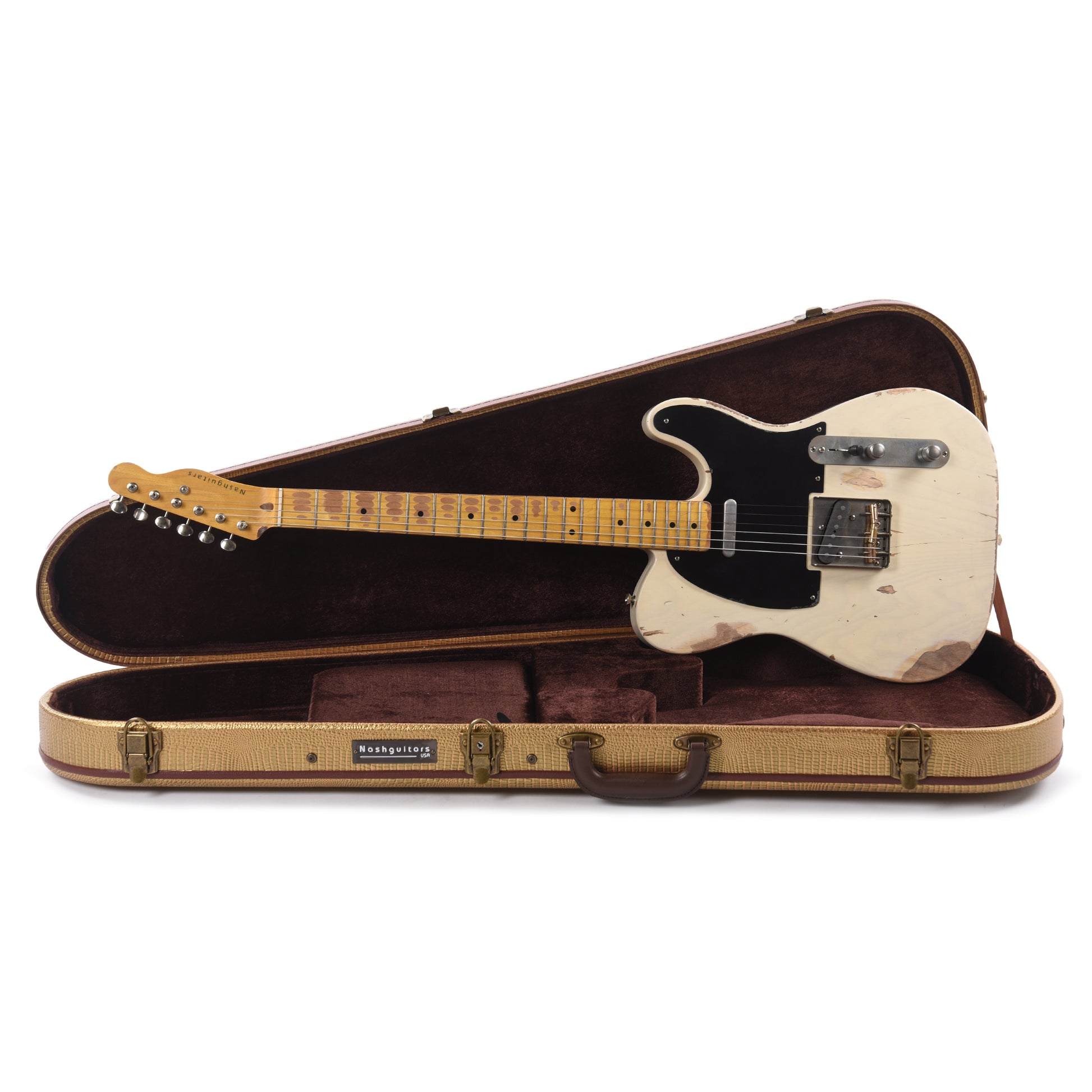 Nash T-52 Mary Kaye Heavy Relic w/1-Ply Black Pickguard & Lollar Pickups Electric Guitars / Solid Body