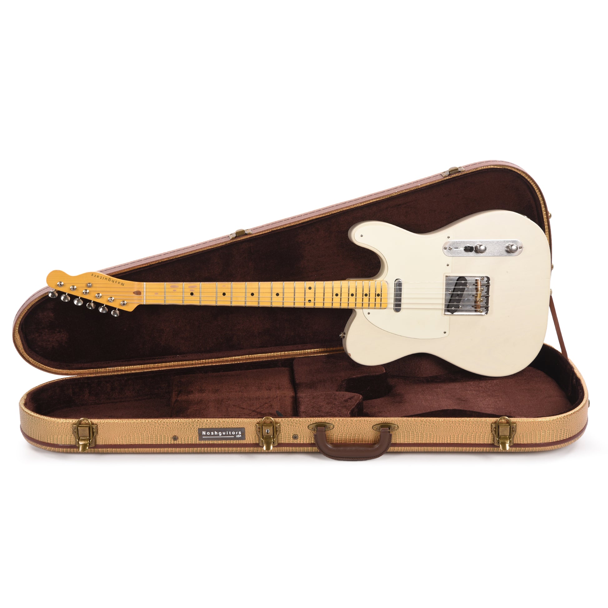 Nash T-57 Ash Mary Kaye Light Relic w/Boat Neck Electric Guitars / Solid Body