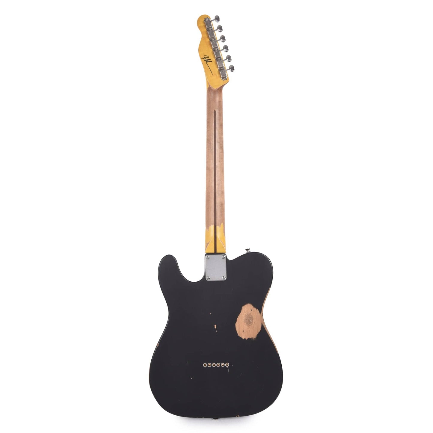 Nash T-63 Black Medium Relic w/3-Ply White Pickguard, & Lollar Pickups Electric Guitars / Solid Body