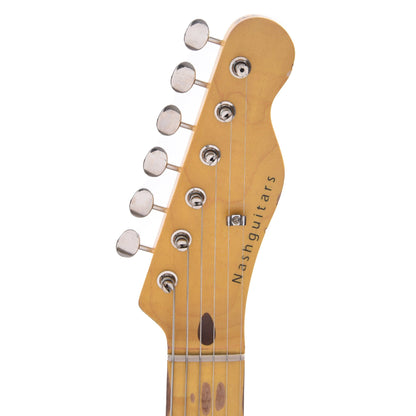 Nash T-63 Black Medium Relic w/3-Ply White Pickguard, & Lollar Pickups Electric Guitars / Solid Body