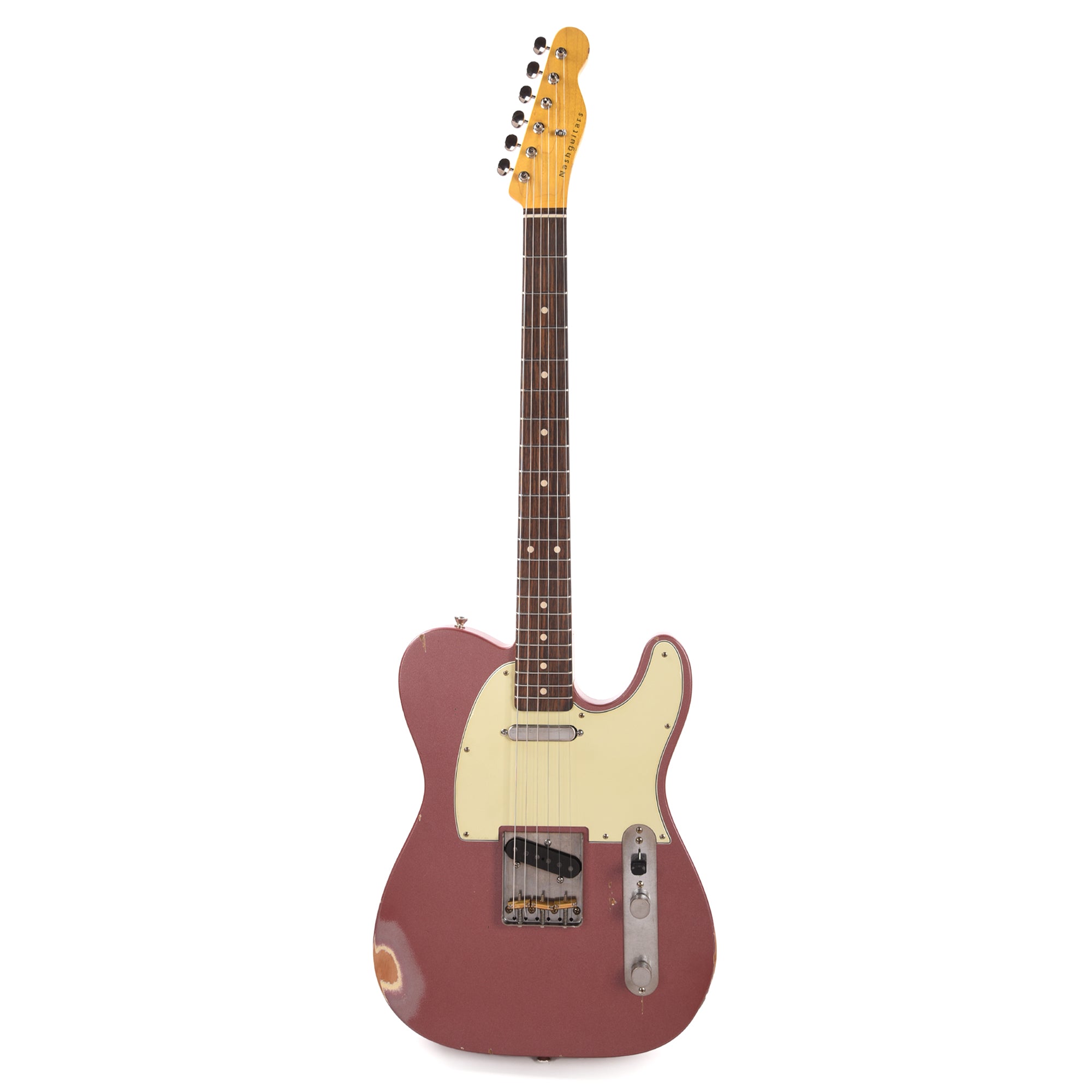 Nash T-63 Burgundy Mist Medium Relic Electric Guitars / Solid Body