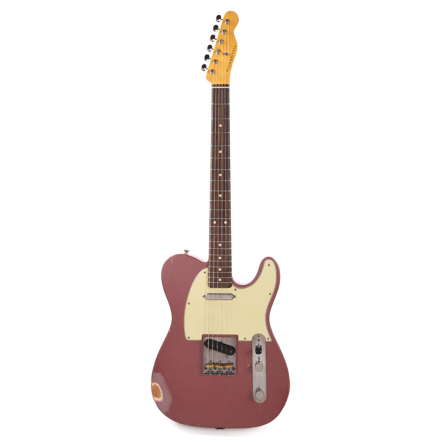 Nash T-63 Burgundy Mist Medium Relic Electric Guitars / Solid Body