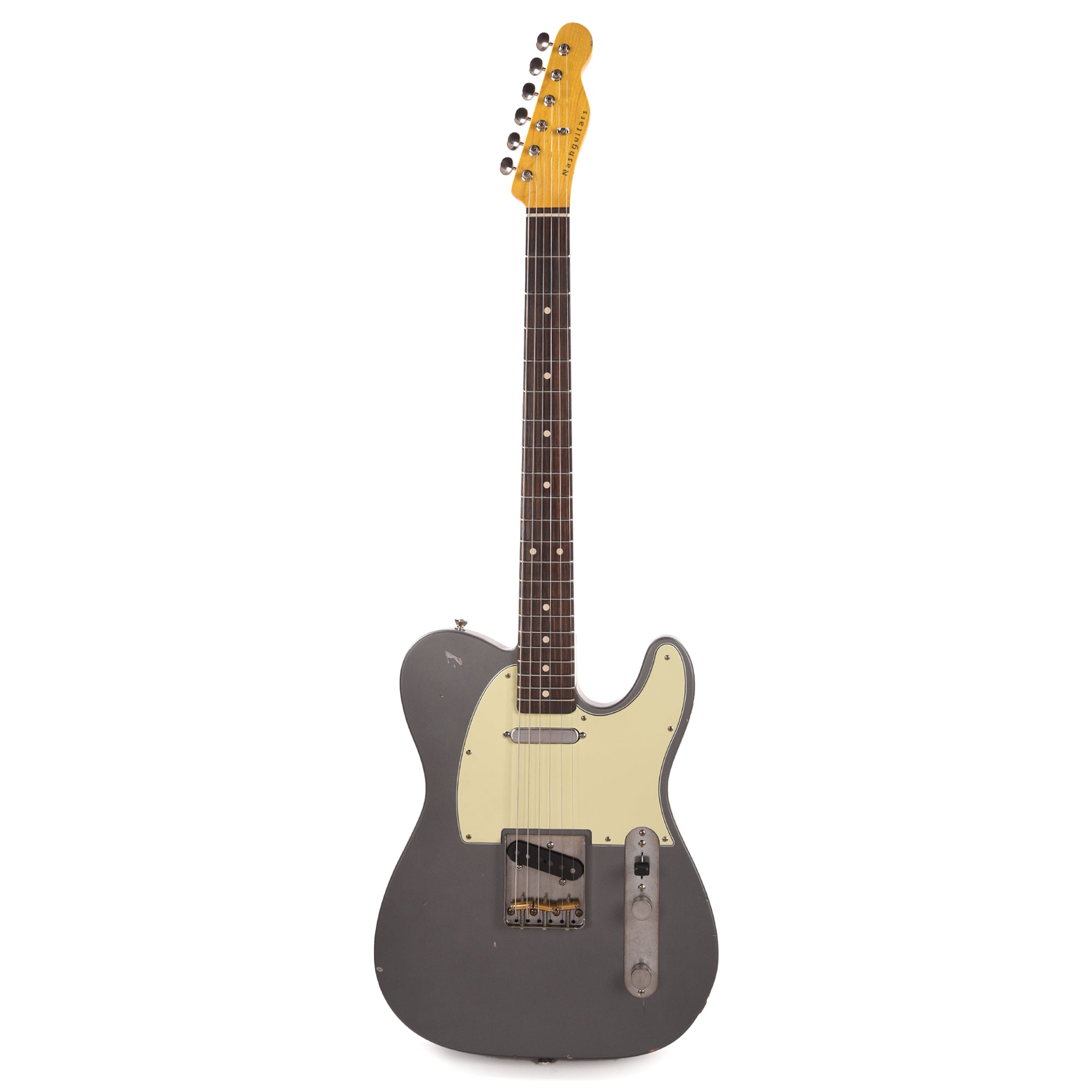Nash T-63 Charcoal Frost Metallic Light Relic Electric Guitars / Solid Body