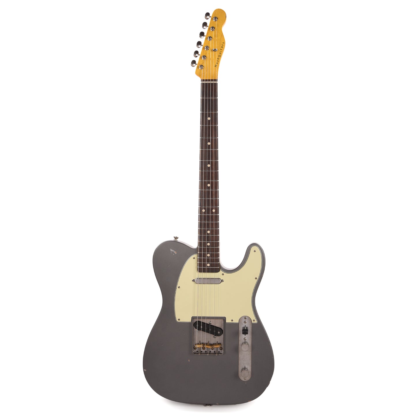 Nash T-63 Charcoal Frost Metallic Light Relic Electric Guitars / Solid Body