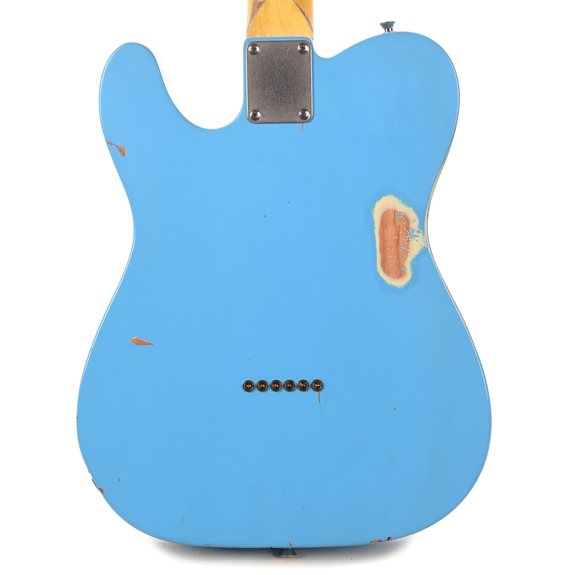Nash T-63 Daphne Blue Medium Relic Electric Guitars / Solid Body