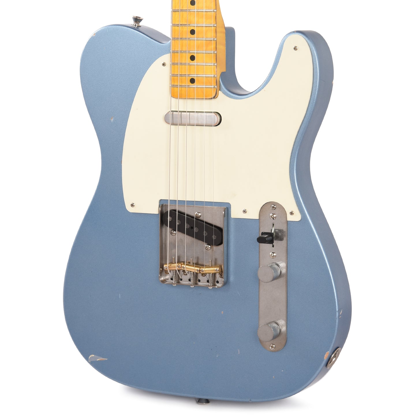 Nash T-63 Ice Blue Metallic Light Relic Electric Guitars / Solid Body