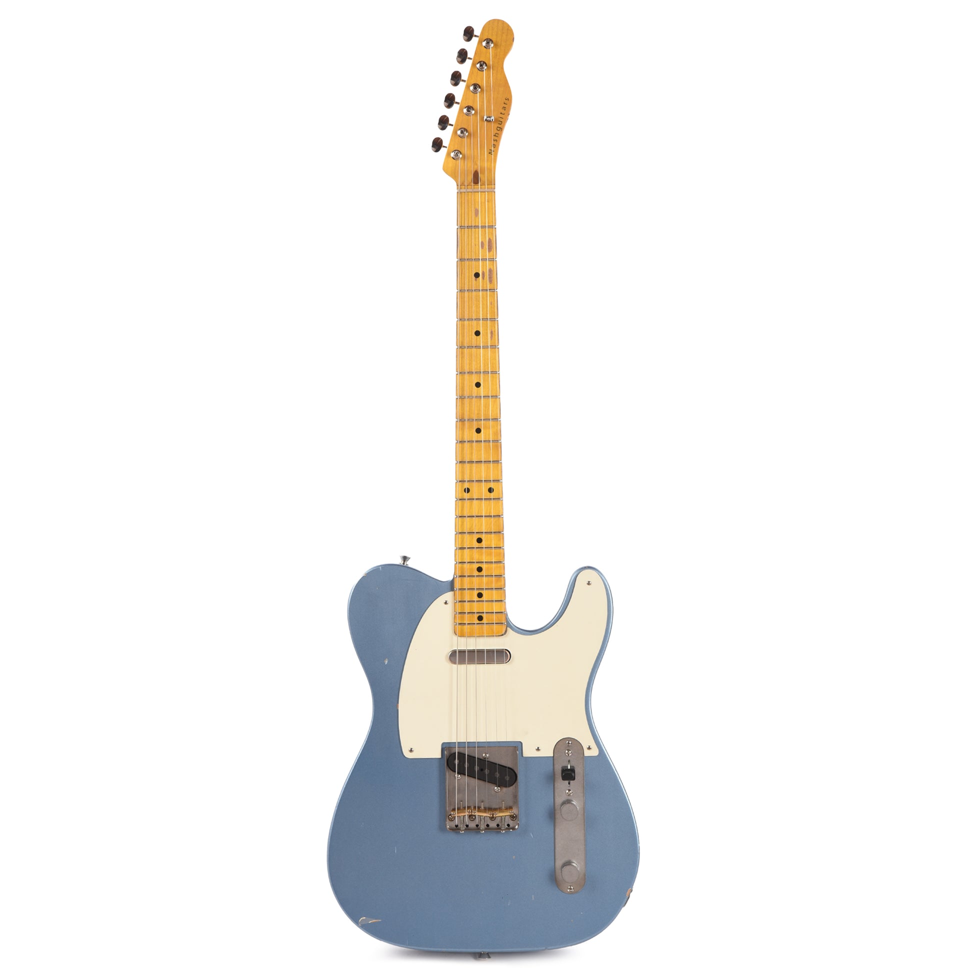 Nash T-63 Ice Blue Metallic Light Relic Electric Guitars / Solid Body