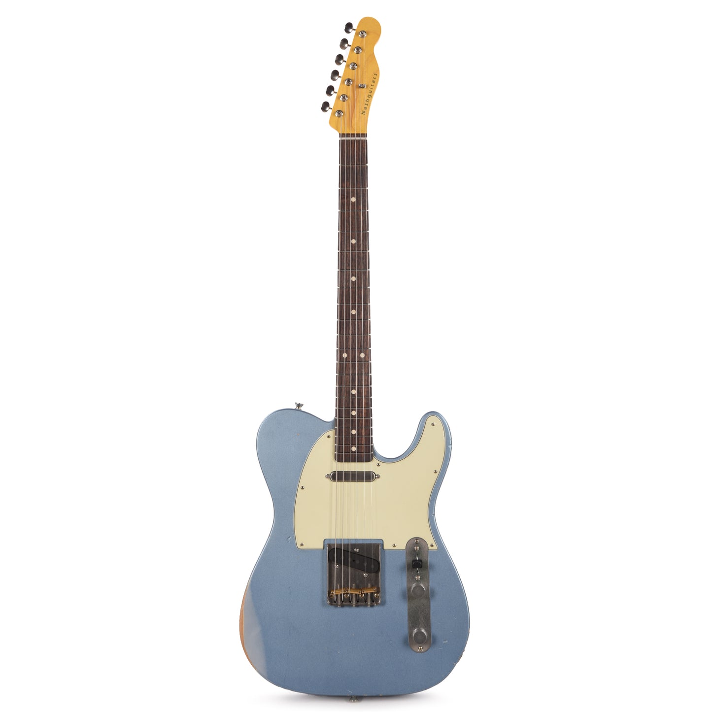 Nash T-63 Ice Blue Metallic Medium Relic Electric Guitars / Solid Body