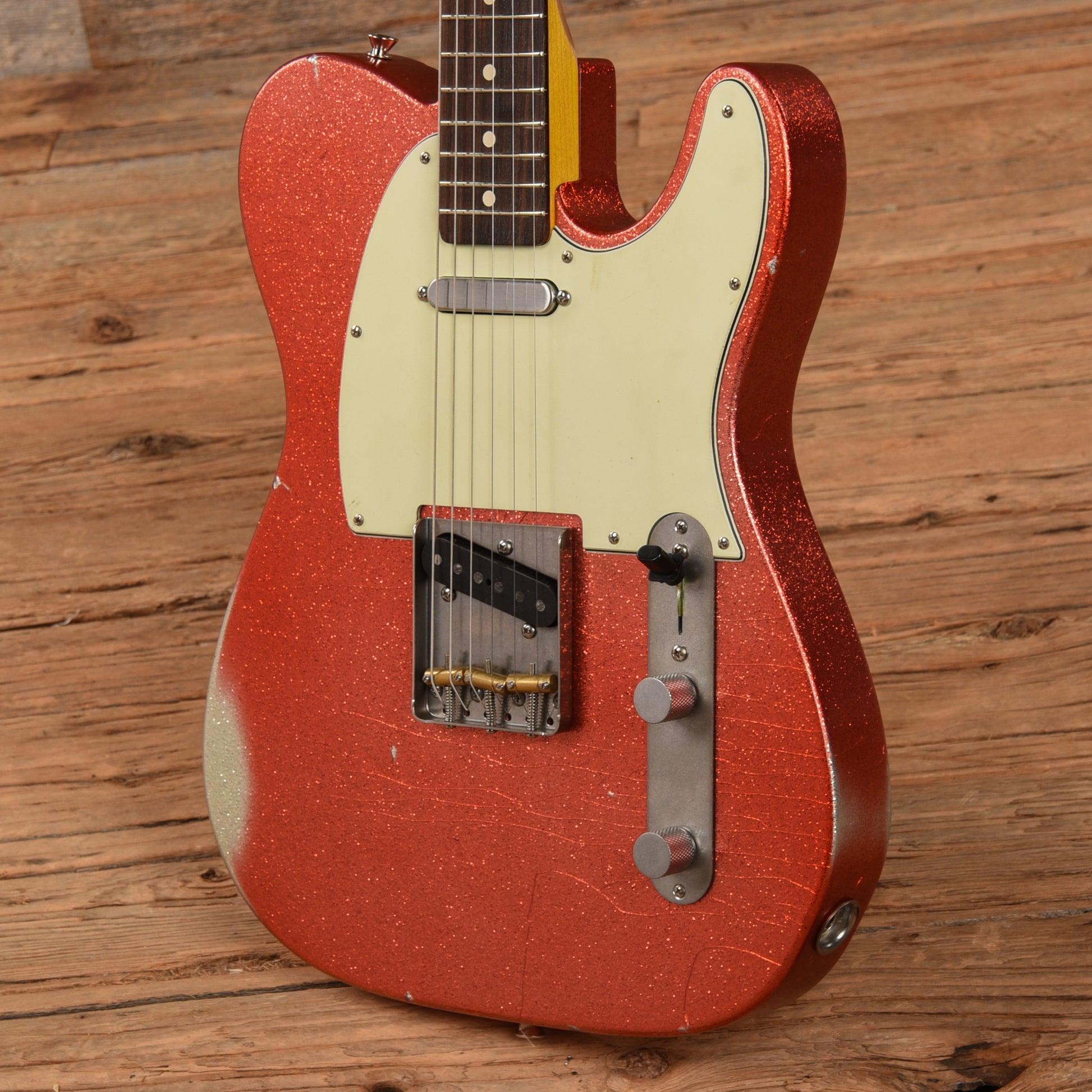 Nash T-63 Pink Sparkle Electric Guitars / Solid Body