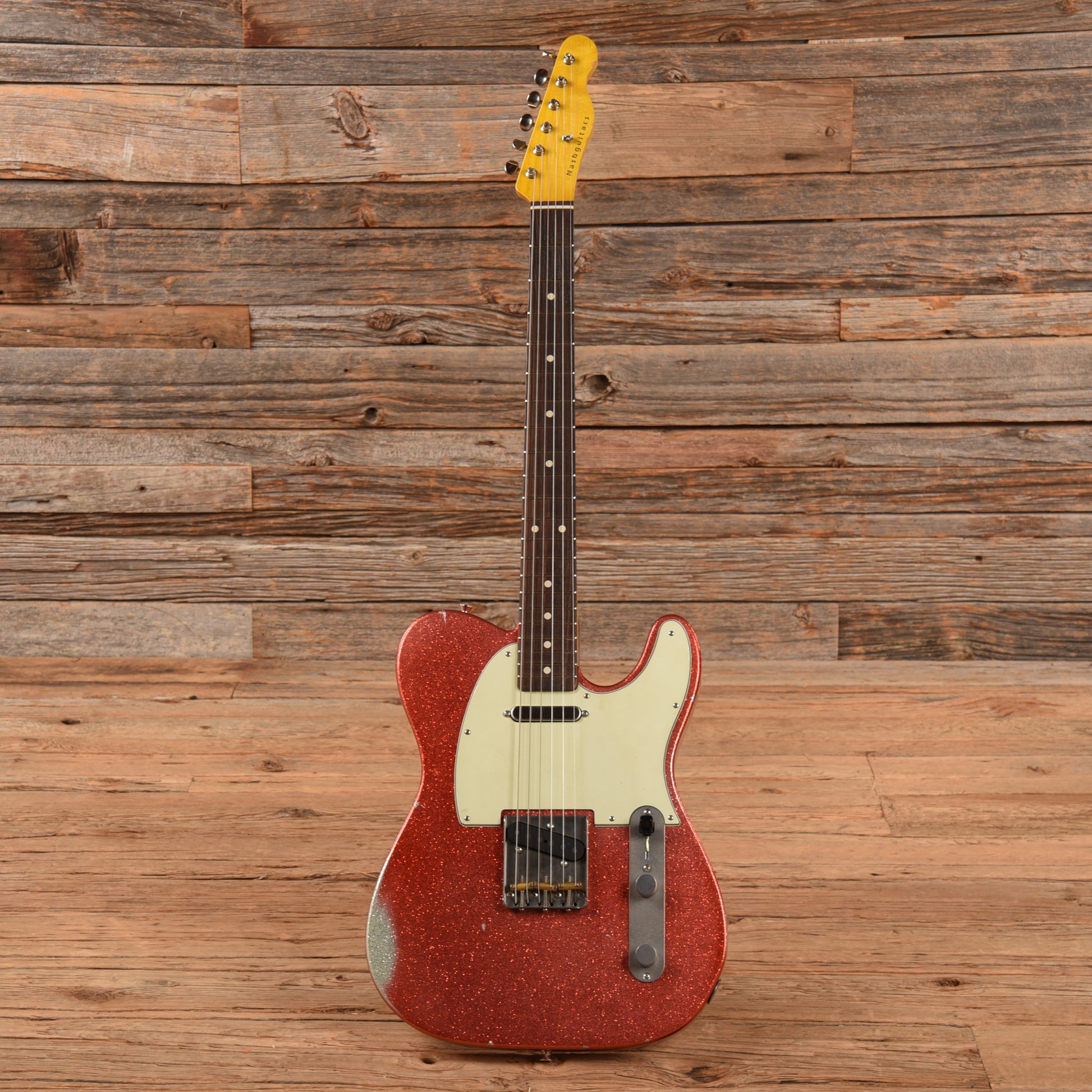 Nash T-63 Pink Sparkle Electric Guitars / Solid Body