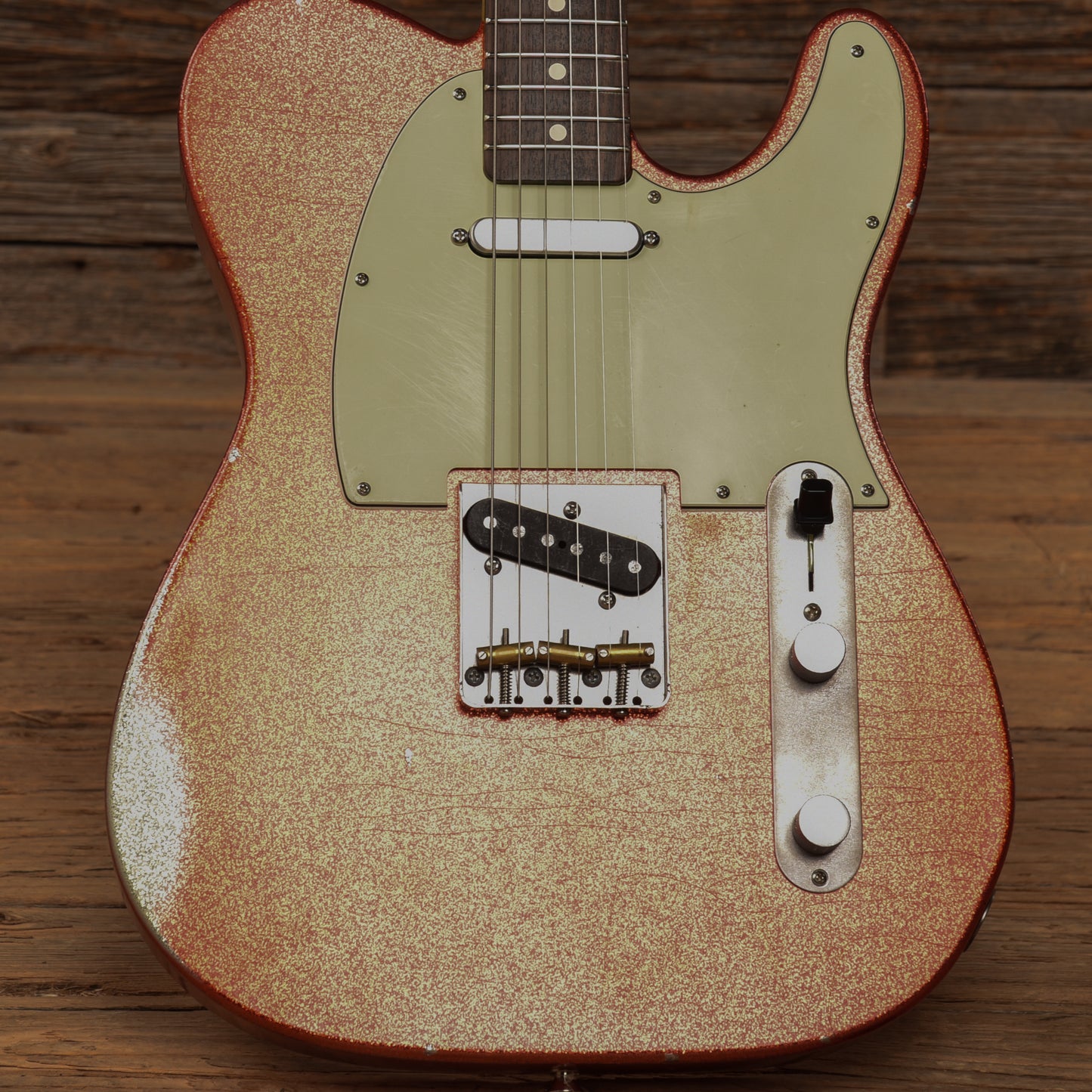 Nash T-63 Pink Sparkle Electric Guitars / Solid Body