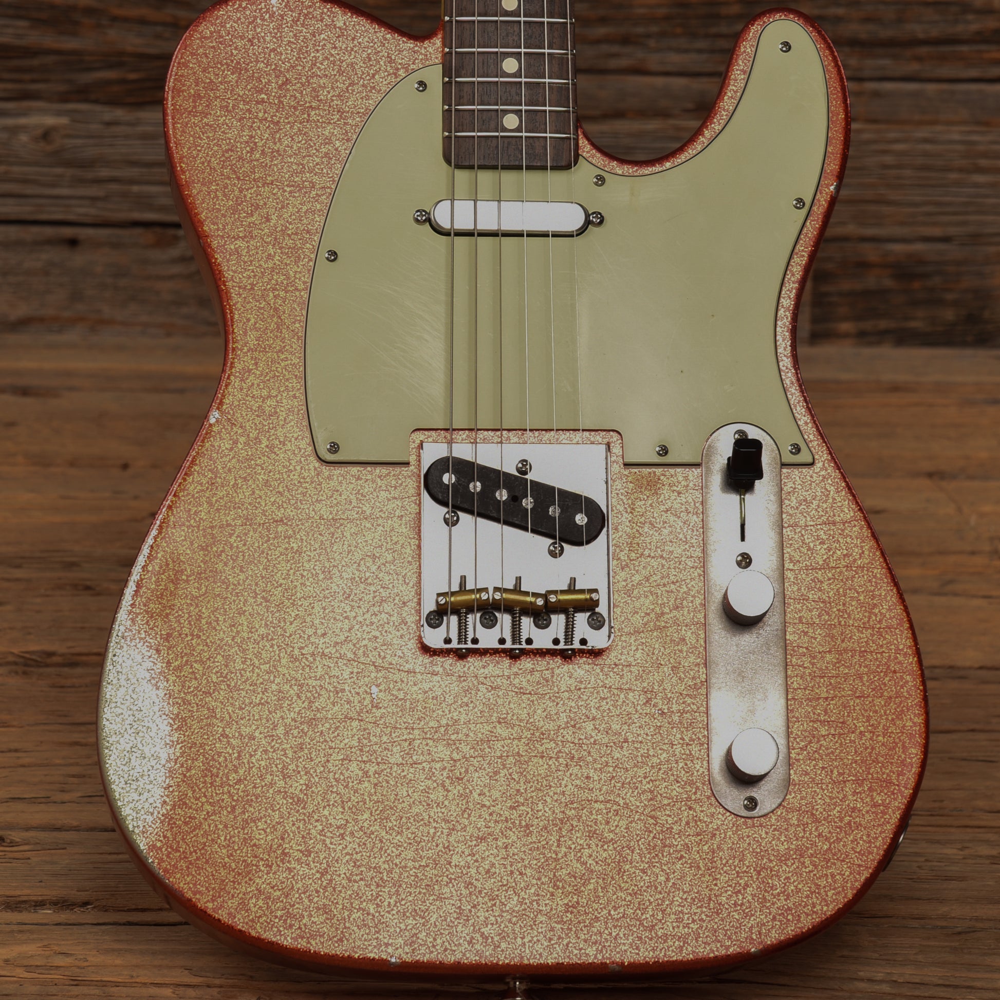 Nash T-63 Pink Sparkle Electric Guitars / Solid Body